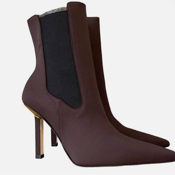 Good American Neoprene chocolate size 9 NWT - Picture 1 of 4